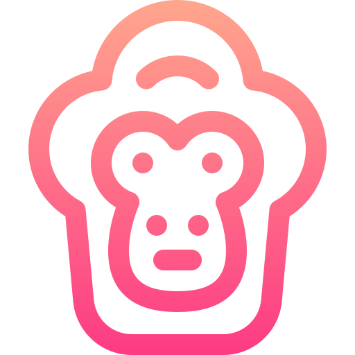gorilla Basic Gradient Lineal color icona
