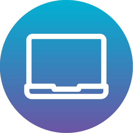 Laptop Generic Flat Gradient icon