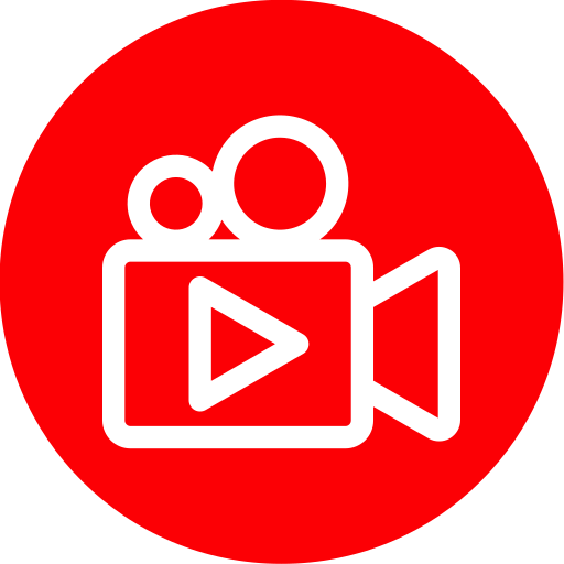 videokamera Generic Flat icon