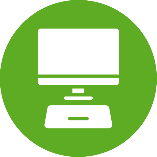 Персональный компьютер Generic Flat иконка