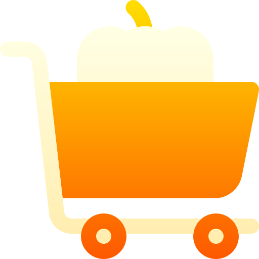 Shopping cart Basic Gradient Gradient icon