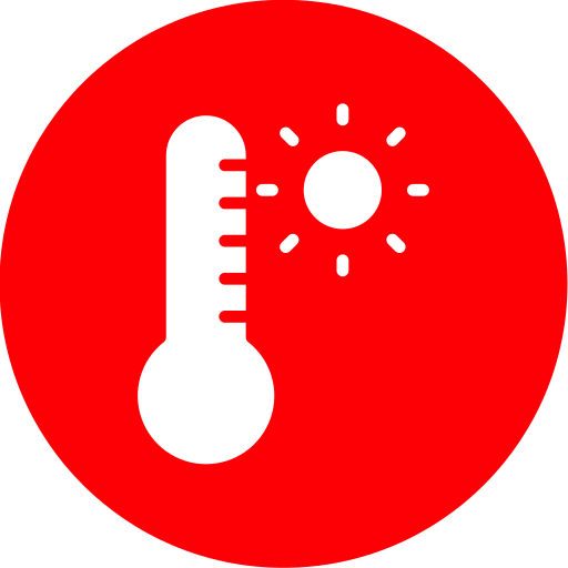 온도계 Generic Flat icon