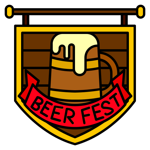 bier festival Generic Outline Color icoon