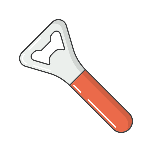 Corckscrew Generic Thin Outline Color icon