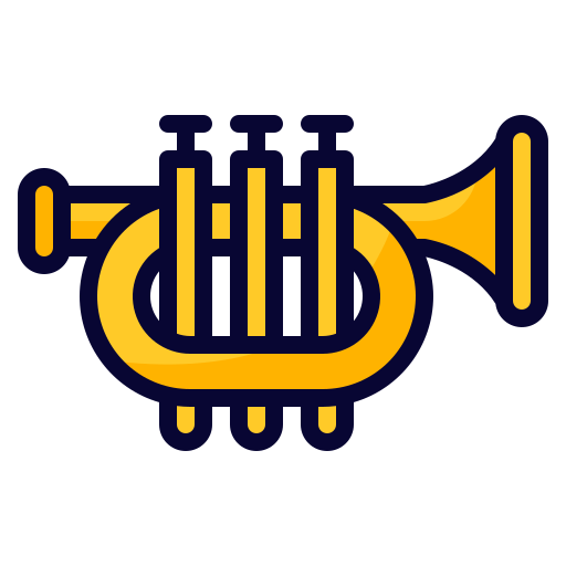 Trumpet Generic Outline Color icon