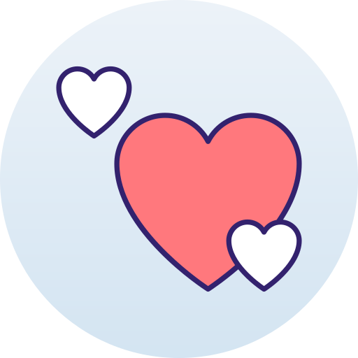corazones Generic Circular icono