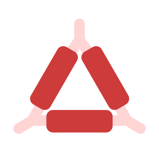 triángulo Generic Flat icono