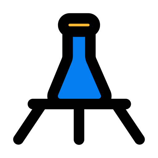 erlenmeyer Generic Outline Color icon