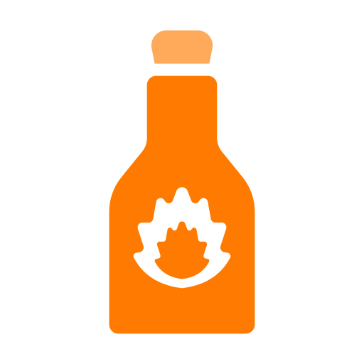 inflammable Generic Flat Icône