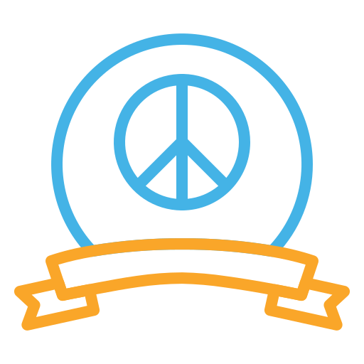 Peace Day Generic Outline Color icono