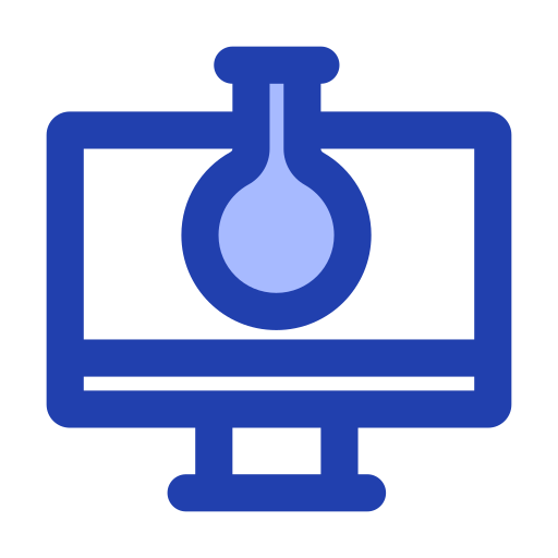 ordinateur Generic Blue Icône