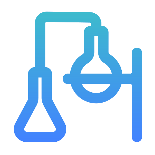 Chemical process Generic Gradient icon