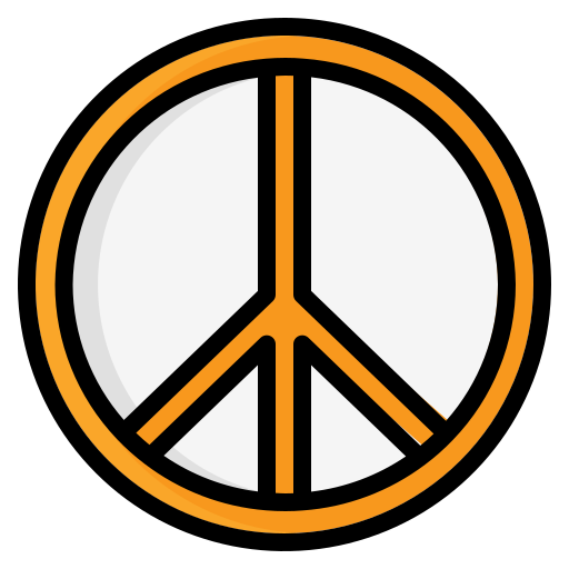 Peace Generic Outline Color icon