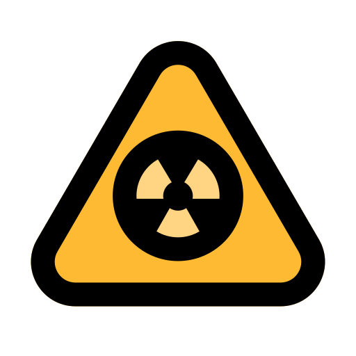 放射性物質 Generic Outline Color icon