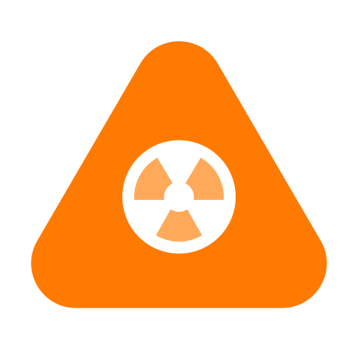 radioactif Generic Flat Icône