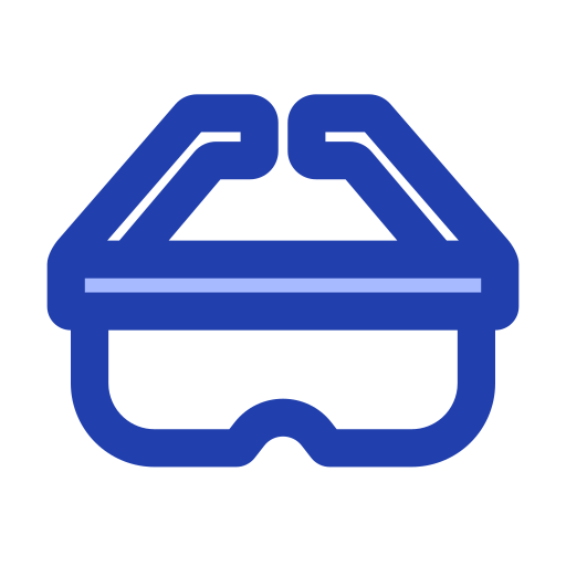 Безопасные очки Generic Blue иконка