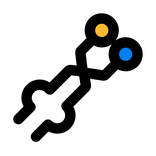 トング Generic Outline Color icon