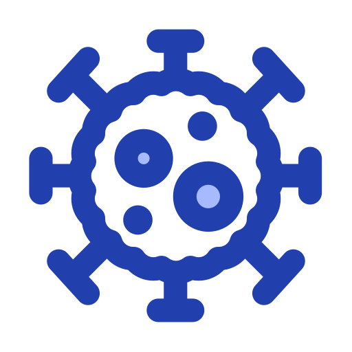 virus Generic Blue icon