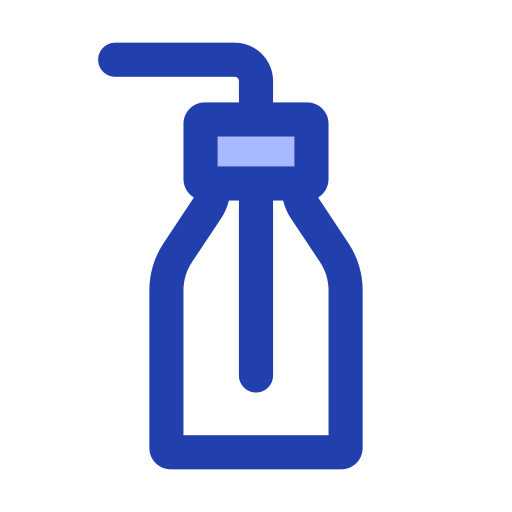 洗浄ボトル Generic Blue icon