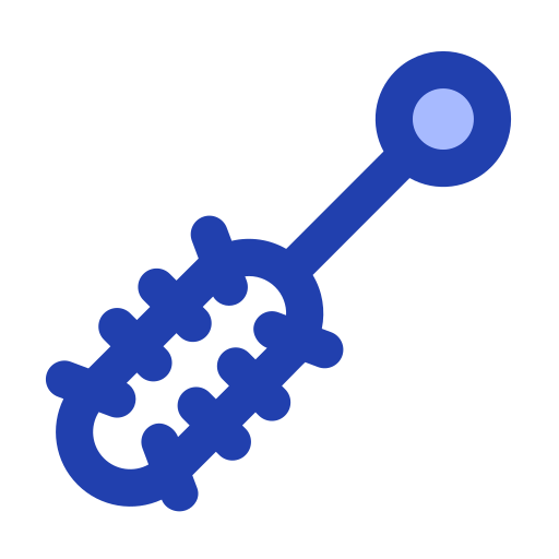 spazzola metallica Generic Blue icona