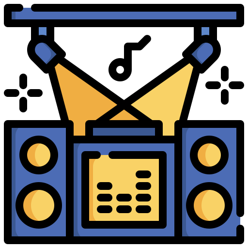 dj-kabine Generic Outline Color icon