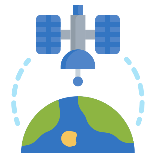 спутниковое Generic Flat иконка