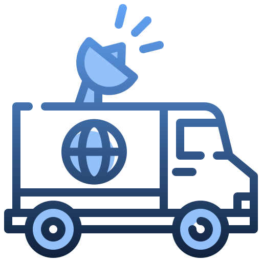 furgone Generic Blue icona