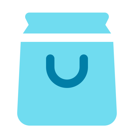 쇼핑 가방 Generic Blue icon