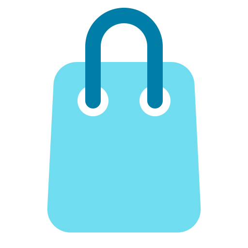bolso de la tienda Generic Blue icono