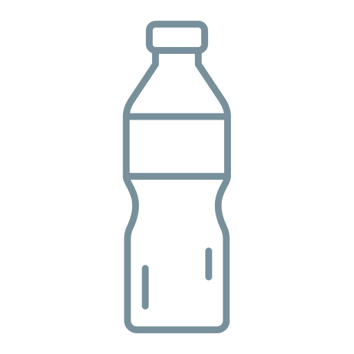 Water bottle Generic Simple Colors icon