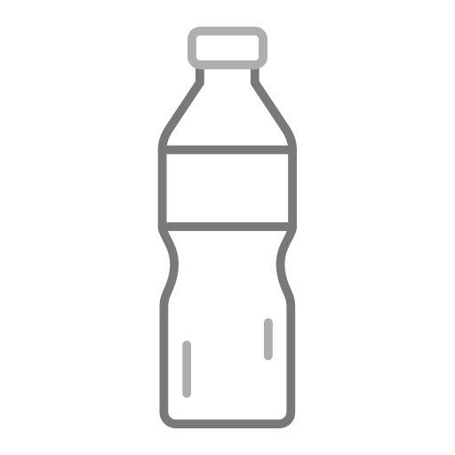 Water bottle Generic Grey icon