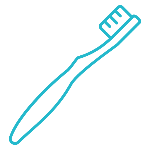 Toothbrush Generic Simple Colors icon