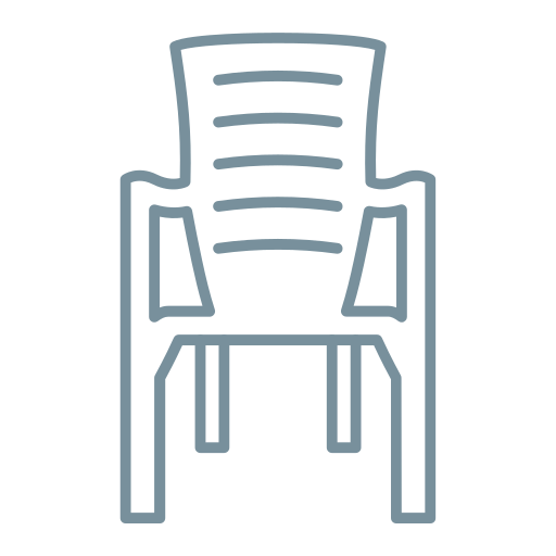 Chair Generic Simple Colors icon