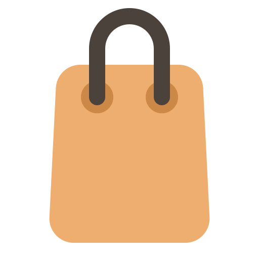 sac de magasin Generic Flat Icône