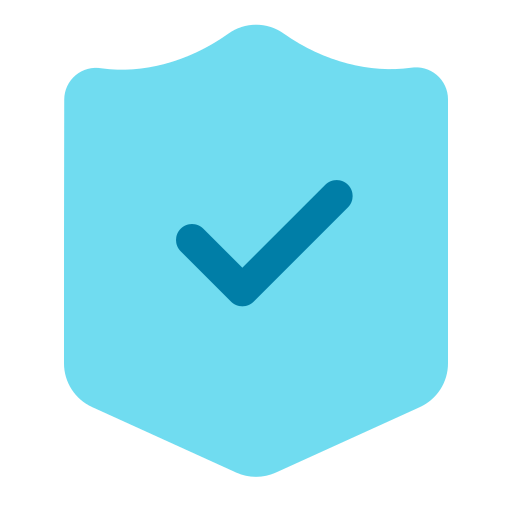 bezpieczne Generic Blue ikona