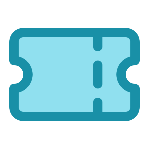 fahrkarte Generic Blue icon