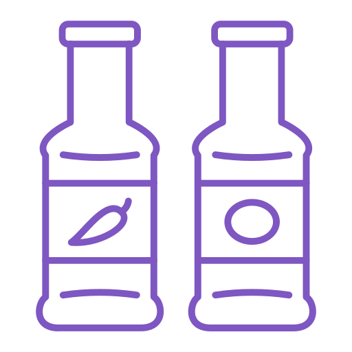 Sauce bottle Generic Simple Colors icon