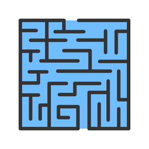 labirinto Generic Outline Color icona