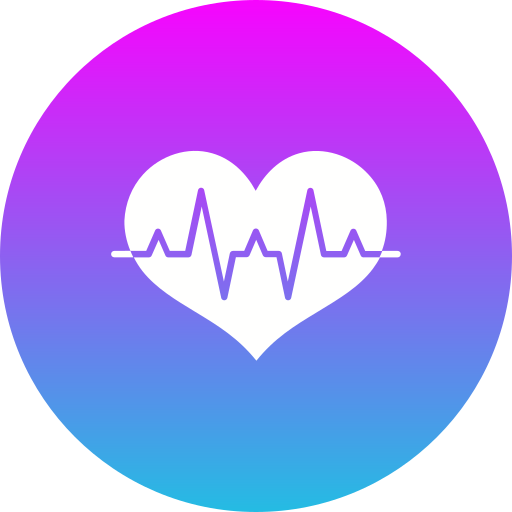 ritmo cardiaco Generic Flat Gradient icono