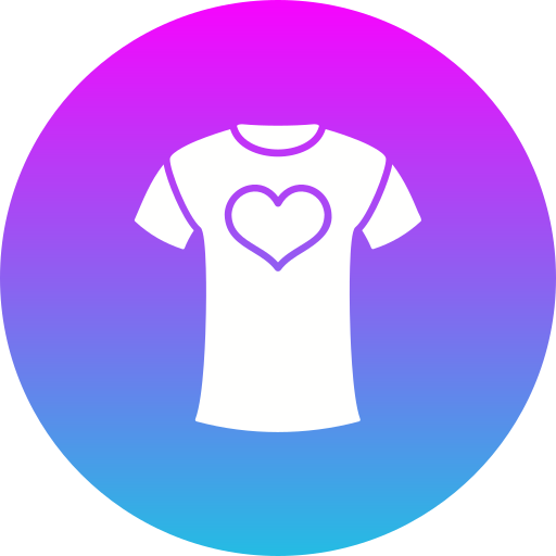 shirt Generic Flat Gradient icoon