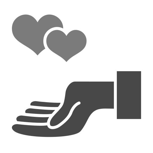 Give love Generic Grey icon