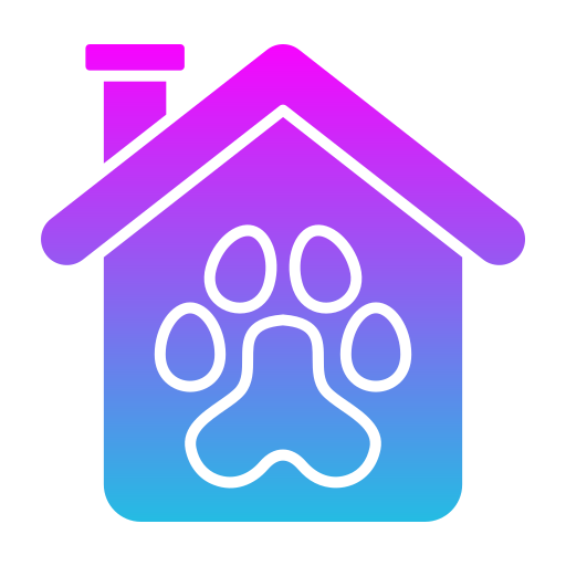 casa per animali domestici Generic Flat Gradient icona