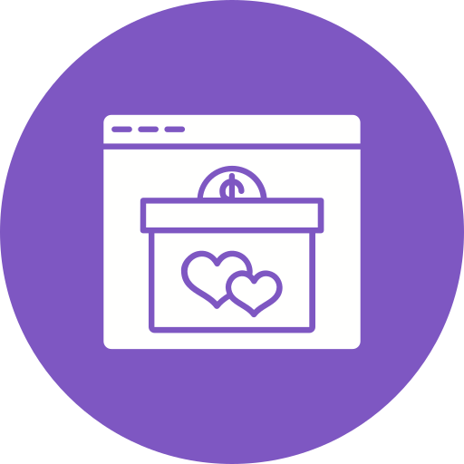 Online donation Generic Mixed icon
