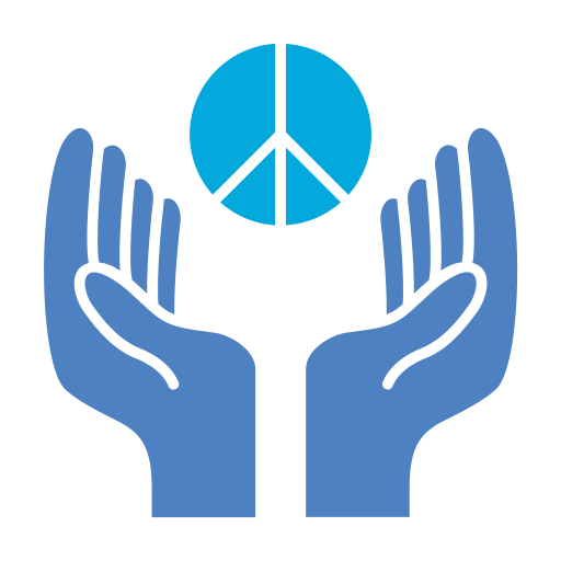 paz Generic Blue Ícone