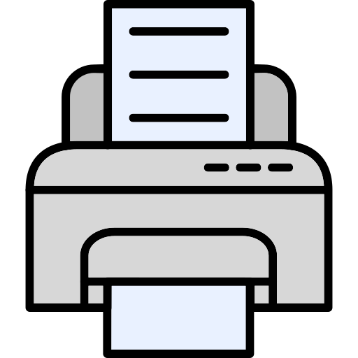 Принтер Generic Outline Color иконка