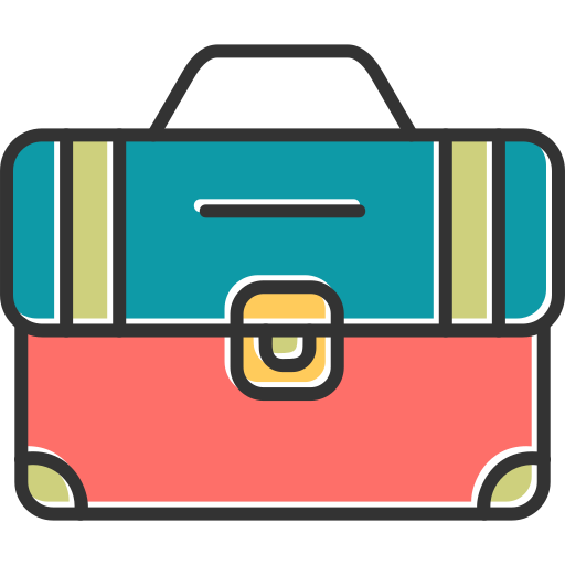 Briefcase Generic Color Omission icon