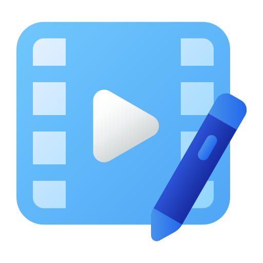 videobearbeitung Generic Flat Gradient icon