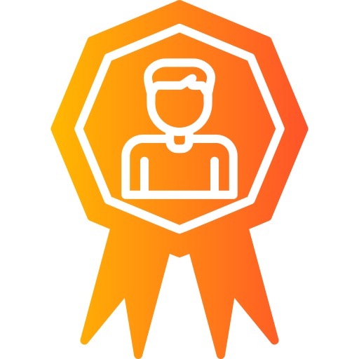 Employee of the month Generic Flat Gradient icon