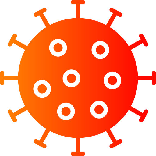 coronavirus Generic Flat Gradient icono