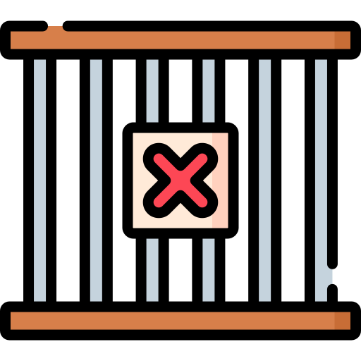 No cage Special Lineal color icon